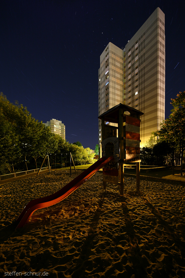 Berlin
 Germany
 architecture
 high rise
 slide
 playground
