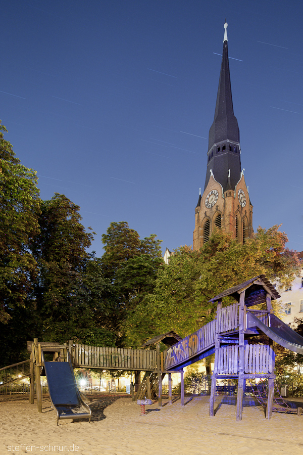 church
 Berlin
 Germany
 architecture
 long Exposure
 slide
 playground
