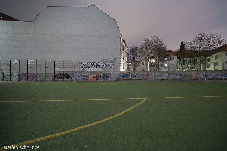sports ground
 Linienstr.
 Mitte
 Berlin
 Germany
 architecture
 football
