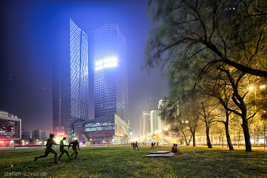 Shenyang
 China
 tree
 figures
 Free Time
 metropolis
 high rise
