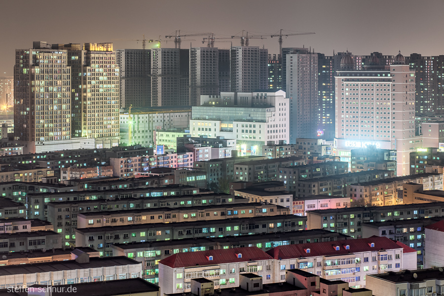 city skyline
 panoramic view
 survey
 Shenyang
 China
 building area
 roofs
