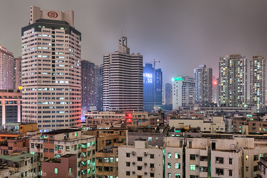 survey
 Shenzhen
 China
 metropolis
 high rise
 houses
 sea of houses
