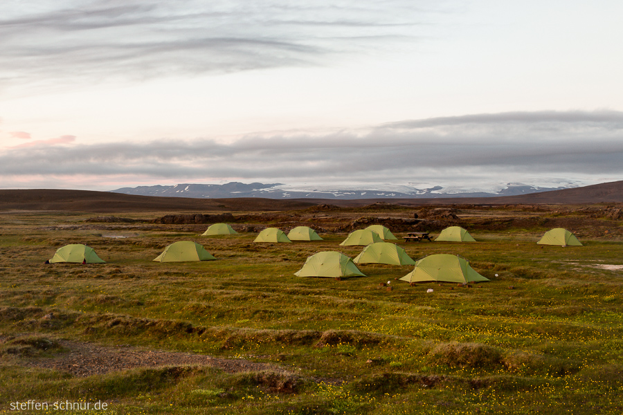 tents
 Hveravellir
 Iceland
 landscape
 campsite
