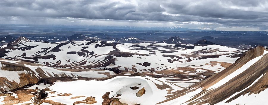Hveradalir
 snow
 mountains
 highland
 Iceland
 landscape
 panorama view
