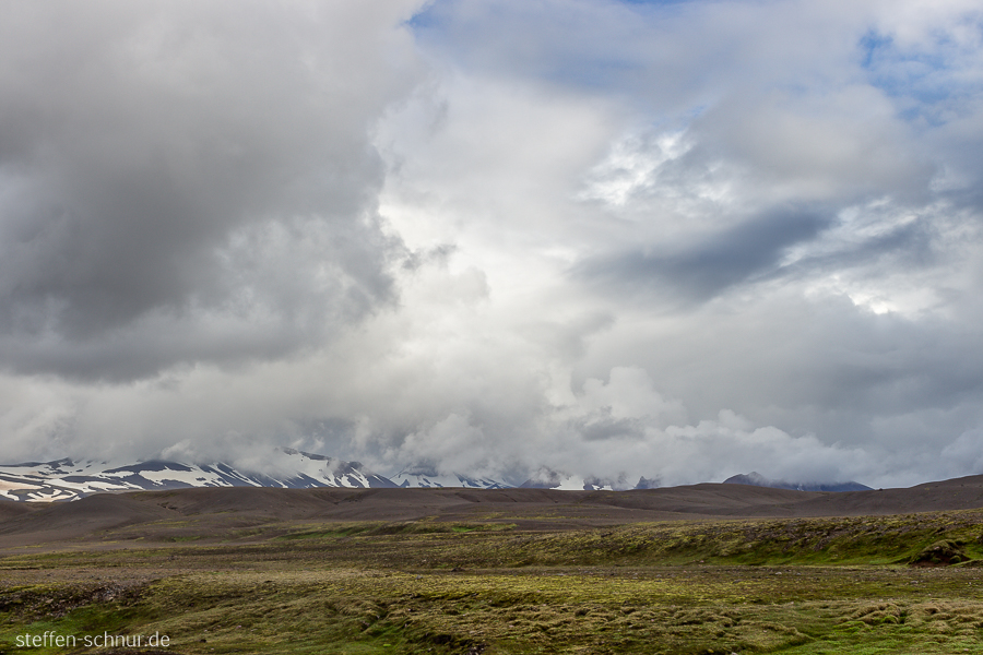 highland
 Iceland
 landscape
 clouds
