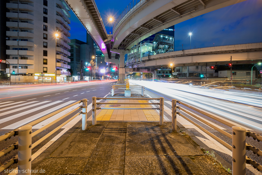 Tokyo
 Japan
 Bridge
 intersection
 street
