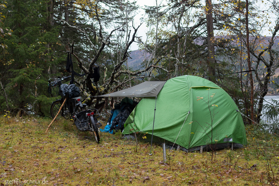 bike
 Norway
 tent
