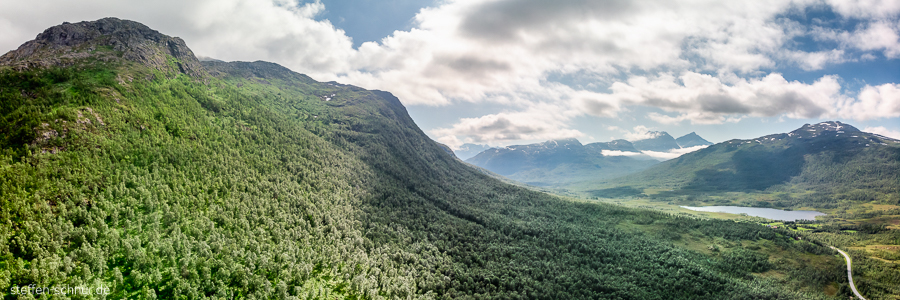 mountains
 Norway
 panorama view
 forest
