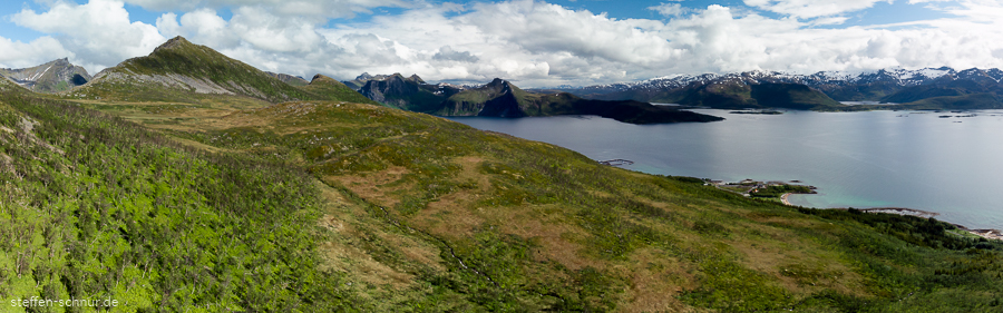 Senja
 Norway
 panorama view
