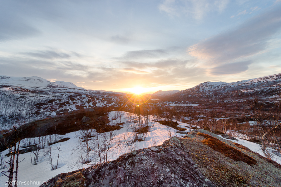 mountains
 sunset
 Norway
