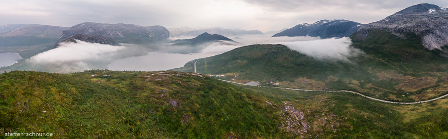mountain
 Nordland
 Norway
 panorama view
