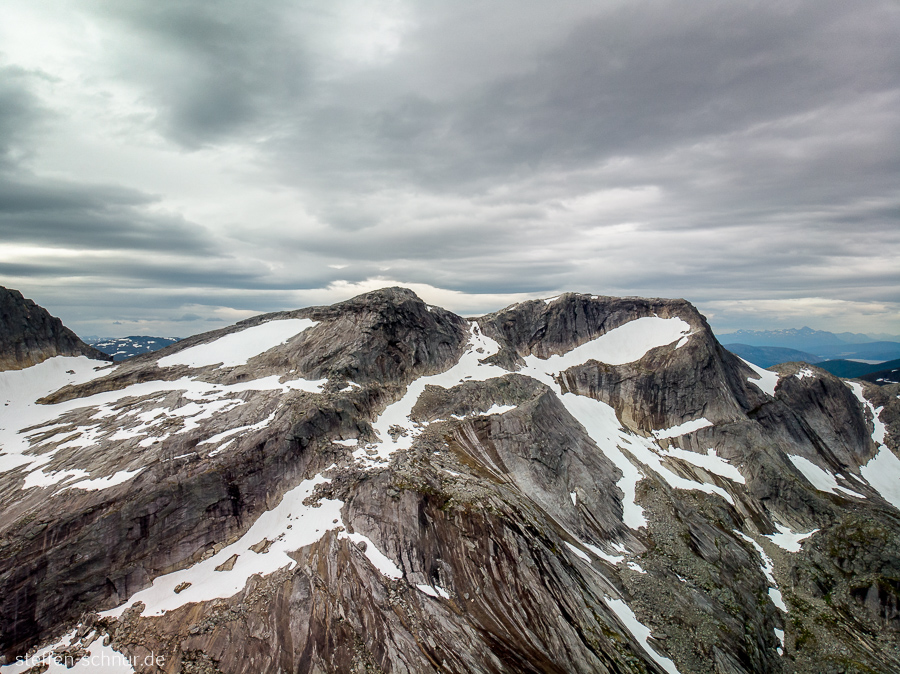 snow
 mountains
 Norway
 panorama view
 clouds
