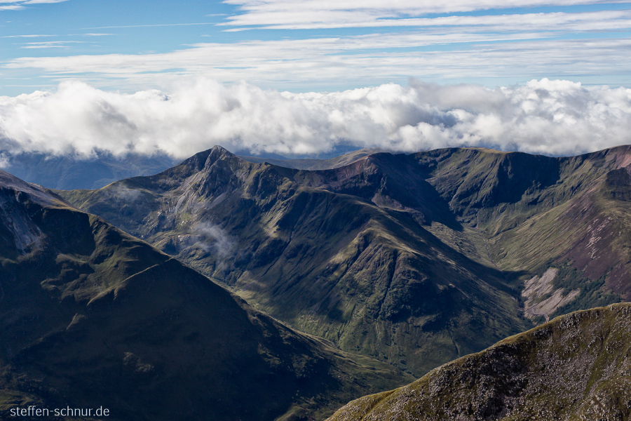 mountains
 Scotland
 landscape
 clouds
