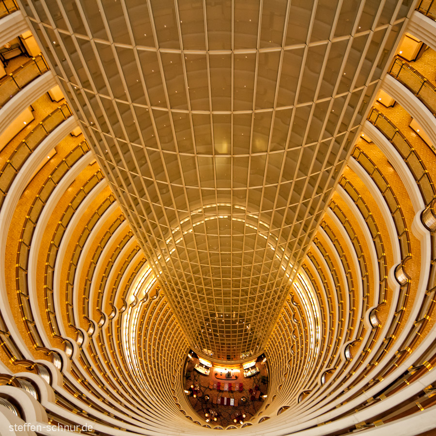 hotel
 Shanghai
 China
 architecture
 atrium
 lobby
 futuristic
